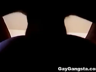 Extreme anal fucking nearby two hot ghetto gays